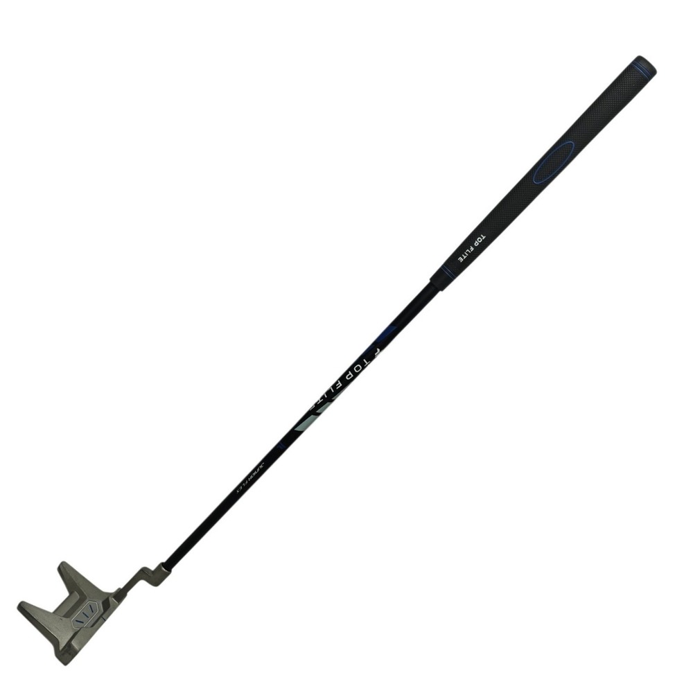 Top Flite Junior Flex Mallet Putter Grey Blue Graphite Shaft Right Hand 26.5"